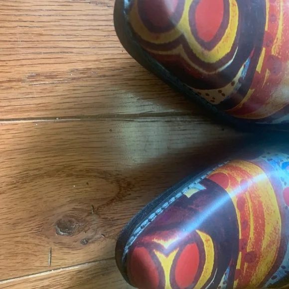 Colorful Abstract Women's Boots - Picture 4 of 5